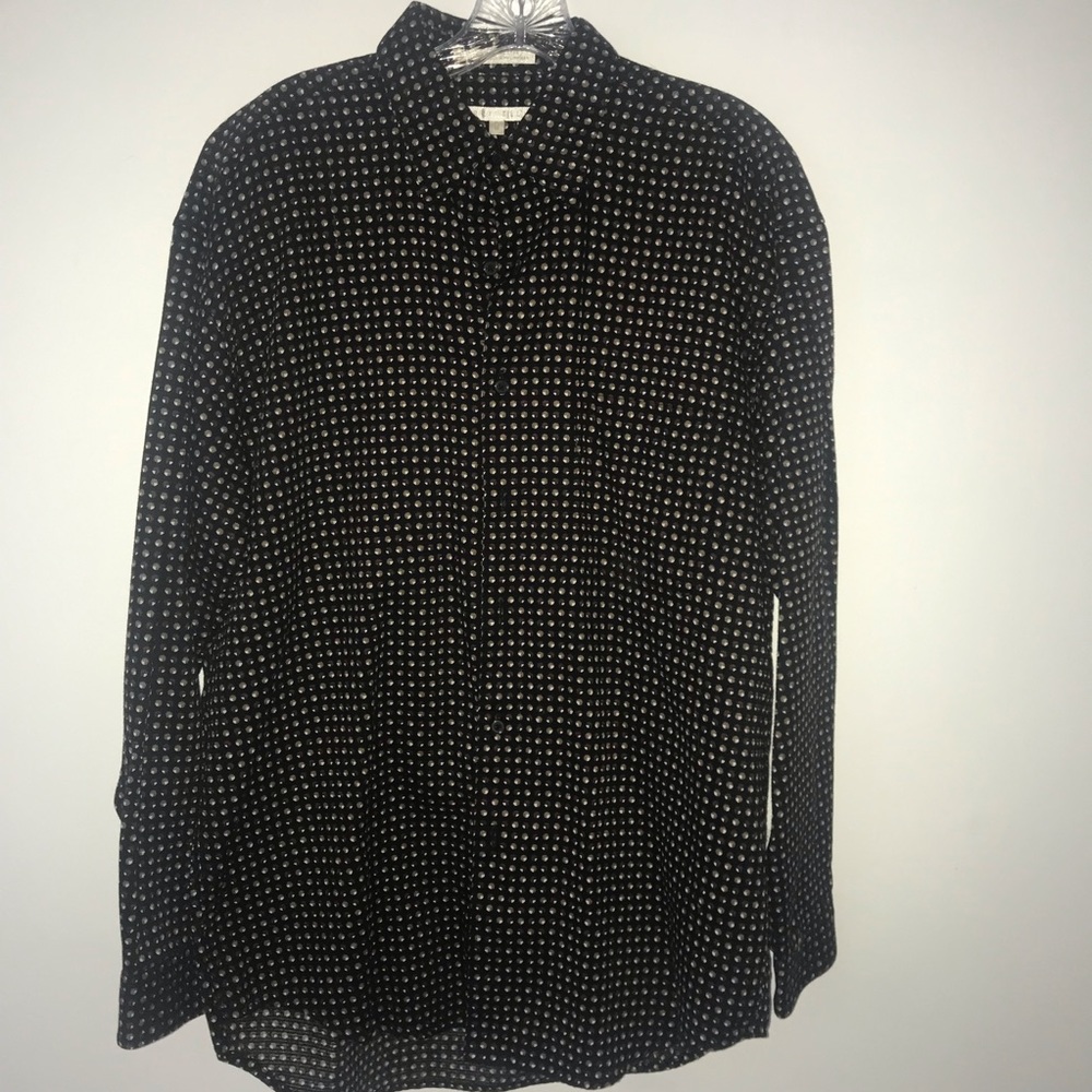 Perry Ellis Men’s long sleeve button down shirt